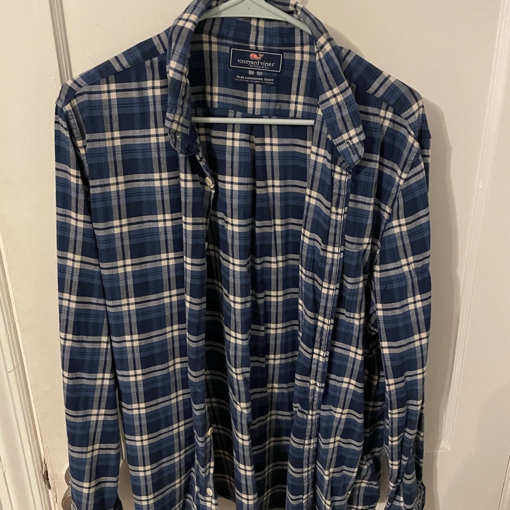 Vineyard vines light flannel